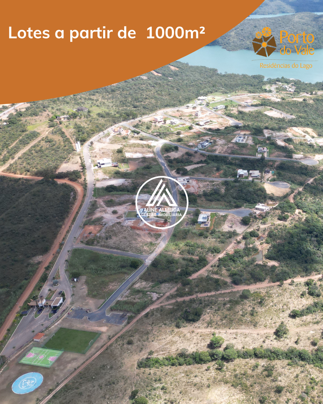 Lotes a partir de 1000m²