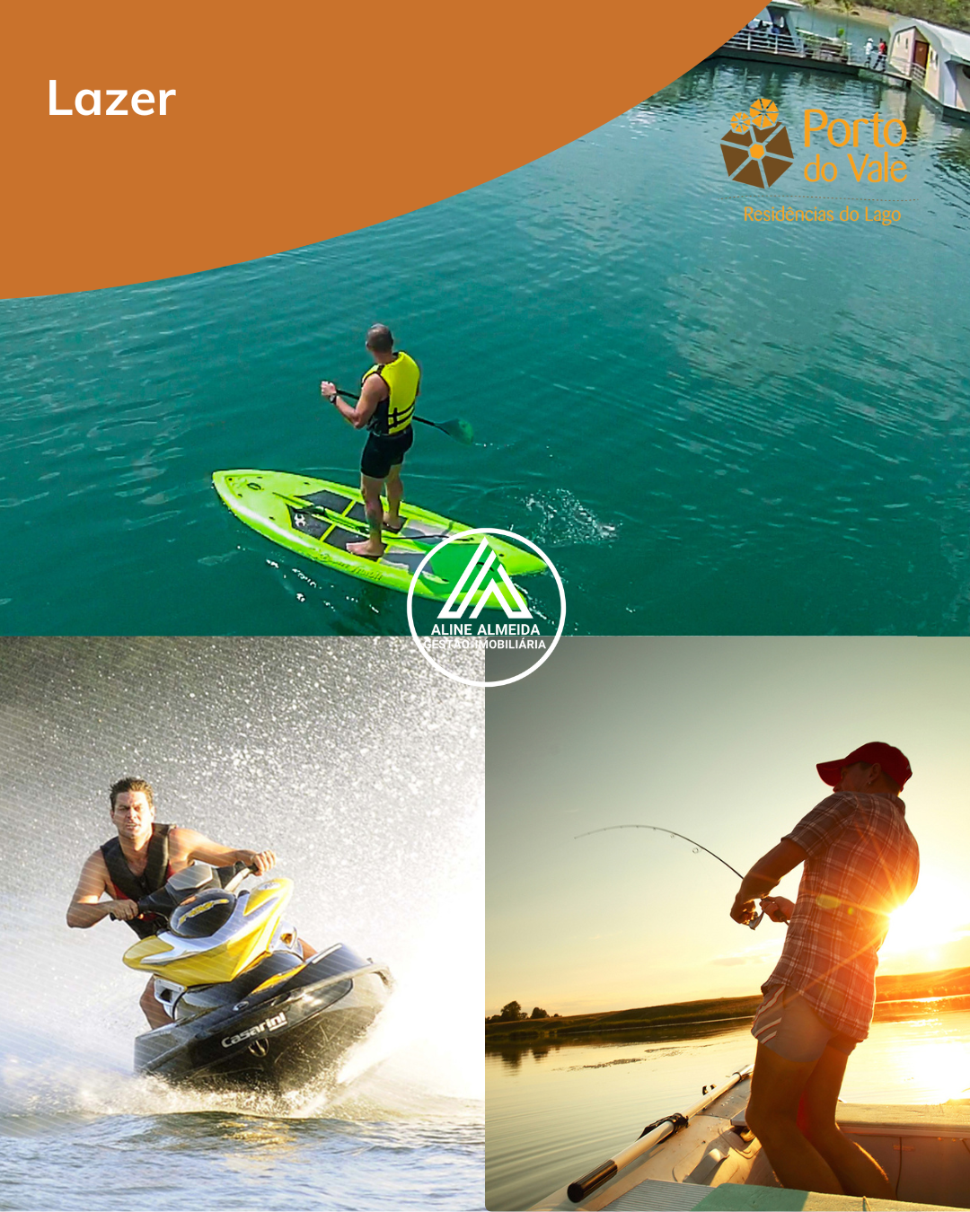 Lazer no Lago Corumbá IV